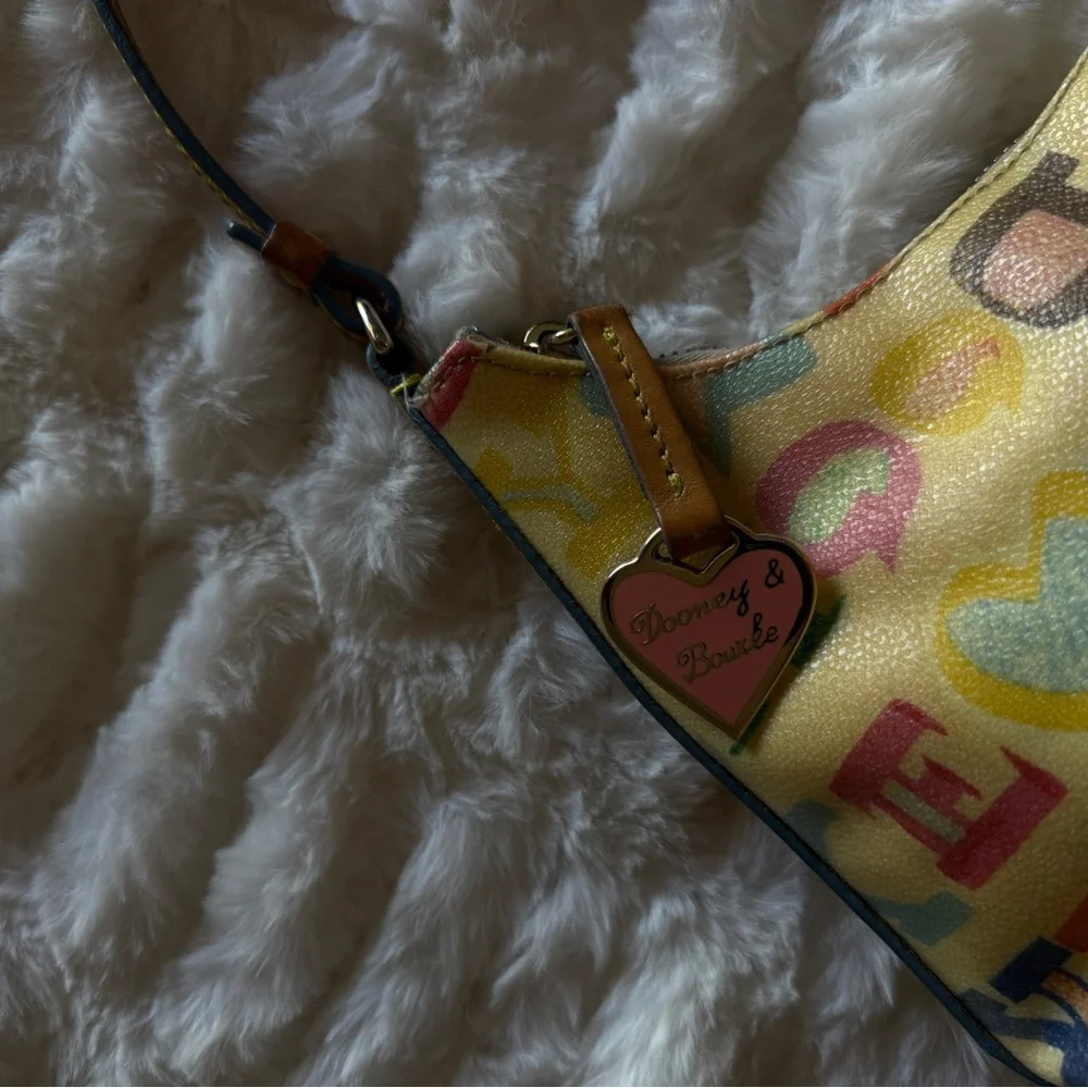 Dooney & Bourke Y2K Shoulder Bag with Bag Charm - Picture 3 of 5